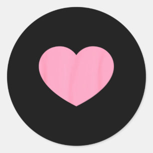 Nk Heart Is The Symbol Of Love For Valentines Day Classic Round Sticker