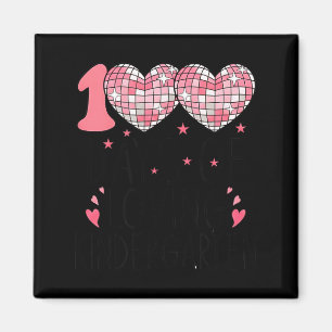Nk Heart Kindergarten Valentine 100 Days For Girl Magnet