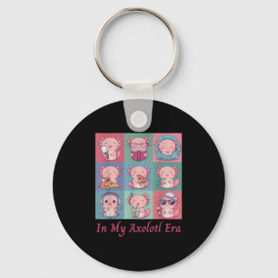 Nk In My Axolotl Era Cute Christmas For Axolotl Lo Key Ring