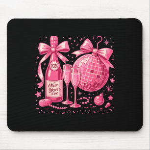 Nk New Year's Eve 2026 Disco Champagne Party Mouse Pad