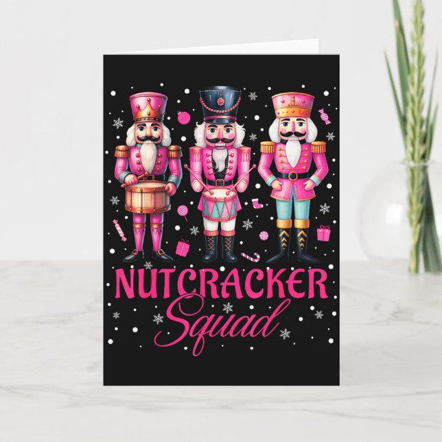 Nk Nutcracker Squad Nk Christmas Ballet Xmas Women Card (Front)