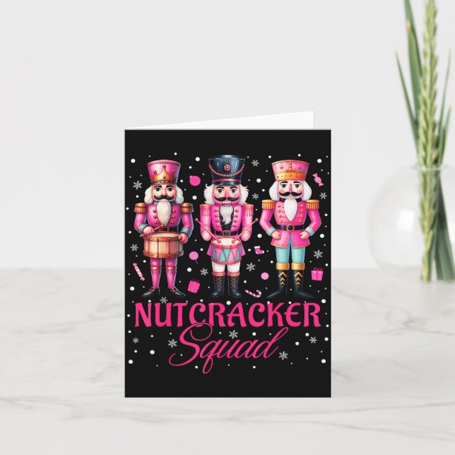 Nk Nutcracker Squad Nk Christmas Ballet Xmas Women Card (Front)