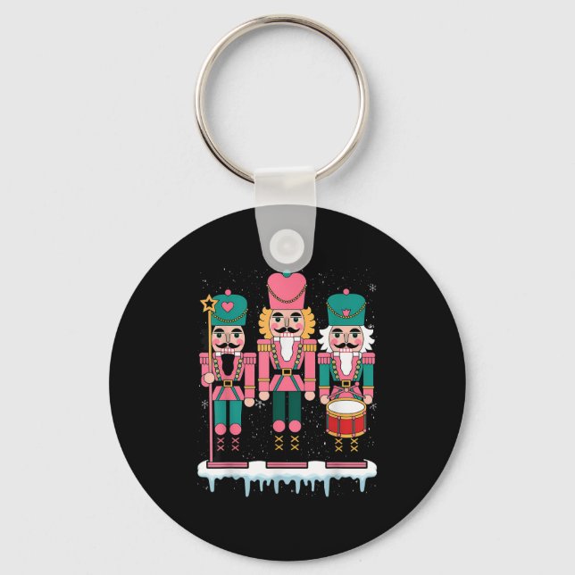Nk Nutcracker Squad Xmas Nk Christmas Pyjamas Wome Key Ring (Front)