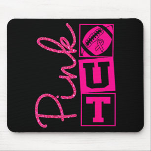 Nk Out Breast Cancer Awareness Football Srts Men C Mouse Pad