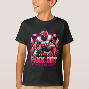 Nk Out Tackle Breast Cancer Awareness Football Men T-Shirt