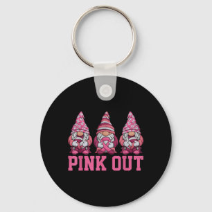 nk Out Volleyball nk Ribbon Breast Cancer Key Ring