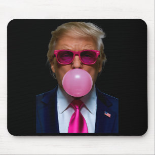 Nk Sungles Funny Donald Trump Nk Bubble Gum 2024  Mouse Pad