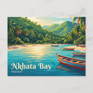 Nkhata Bay Malawi Postcard