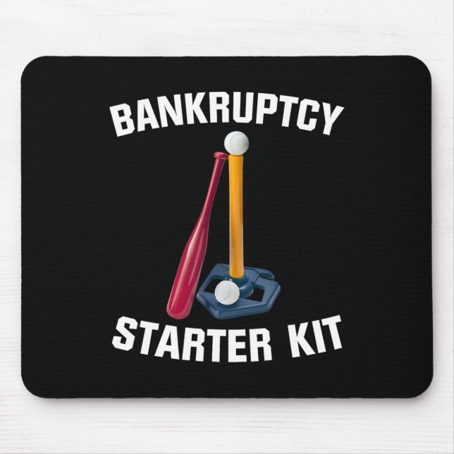 Nkruptcy Starter Kit Softll Parents Sell Dad Mum  Mouse Pad (Front)