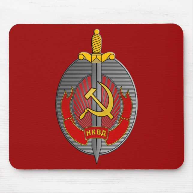 NKVD emblem mousepad (Front)