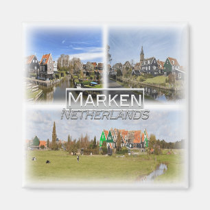 NL0031 Europe, Netherlands, Marken,  fridge Magnet