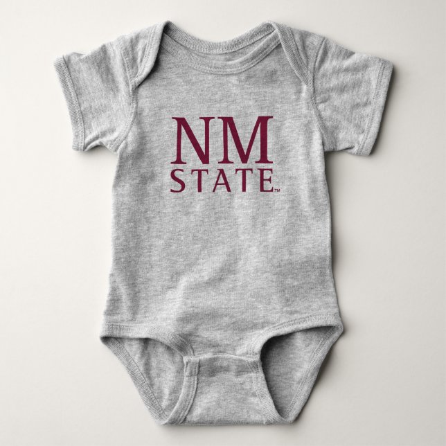 NM State Baby Bodysuit (Front)