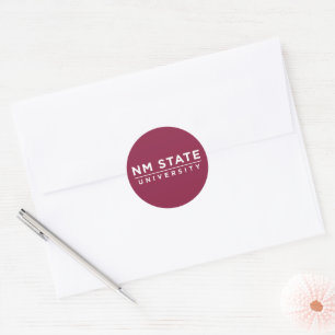 NM State University Classic Round Sticker