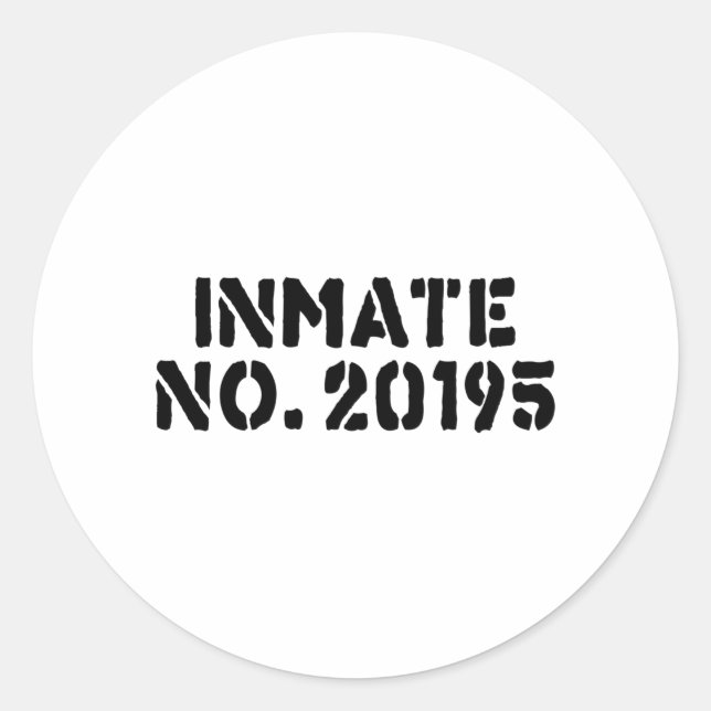 nmate No. 20195 Classic Round Sticker (Front)