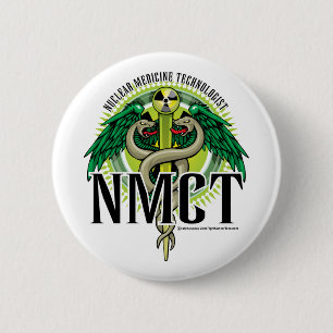 NMCT Caduceus 6 Cm Round Badge