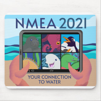 NMEA 2021 Logo - Full Mouse Pad