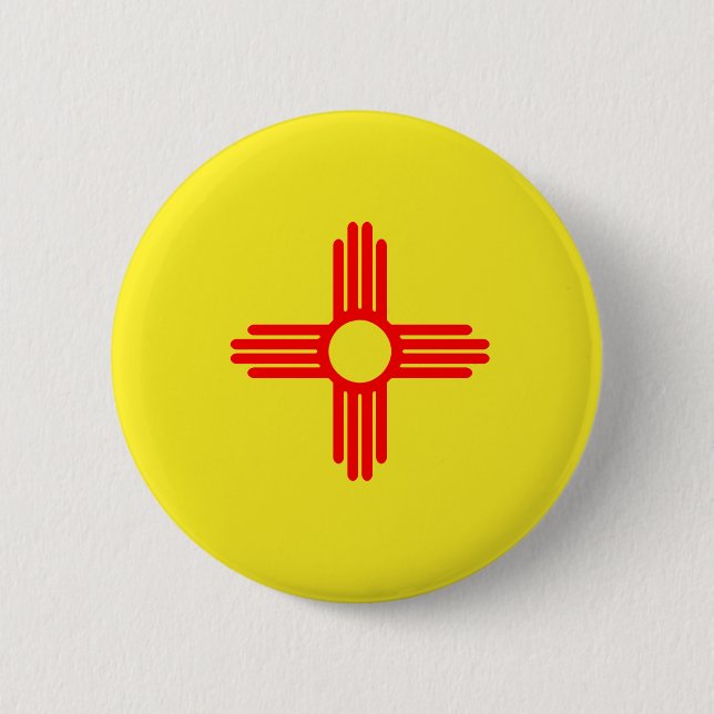 NMflag 6 Cm Round Badge (Front)