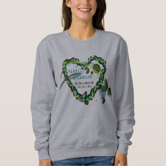 NMO Warrior Butterfly Heart Awareness Sweatshirt