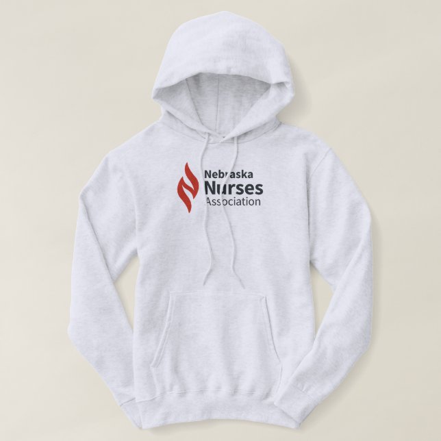 NNA Logo Light Coloured Hoodie (Design Front)