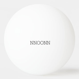 NNOONN SIMPLE LOGO ONE STAR PING PONG BALL