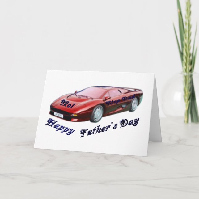 No1 Step Dad Card (Front)