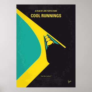 No538 COOL RUNNINGS minimal movie        Poster
