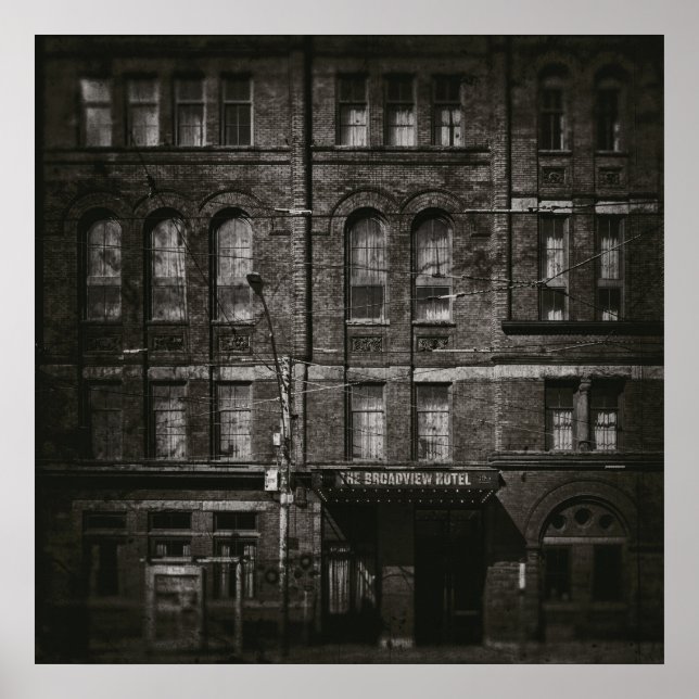 No 106 Broadview Ave 11 Old Film Version Poster (Front)