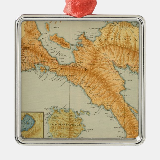 No 10 Luzon Metal Tree Decoration (Front)