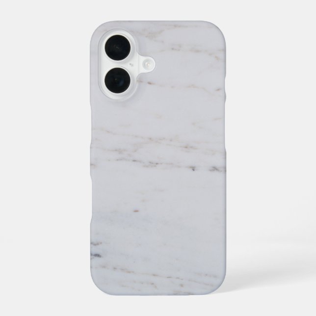 No.129 Marble iPhone 16 Case (Back)