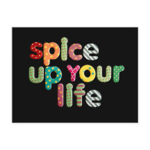 No: 151. SPICE UP YOUR LIFE postcard from TFDG