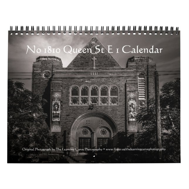 No 1810 Queen St E 1 Calendar (Cover)