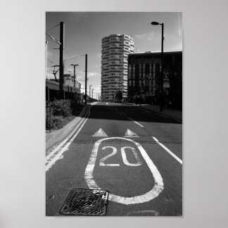 No. 1 Croydon, London UK 8" x 12". Print