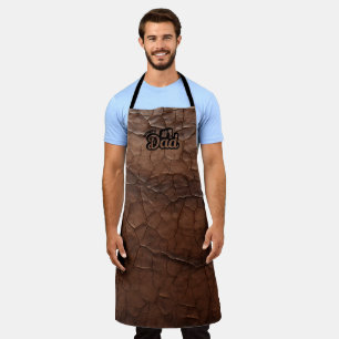 No.1 Dad-Leather Look Apron