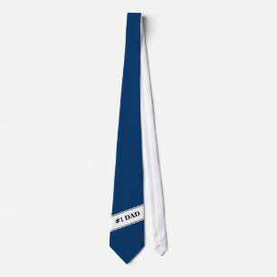 No 1 Dad Neck Tie