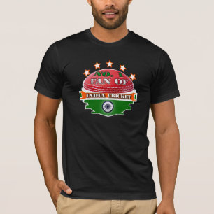 No.1 Fan of India Cricket T Shirt
