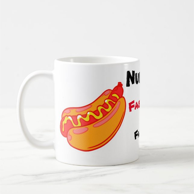 No. 1 Fast food Fanatic         Coffee Mug (Left)
