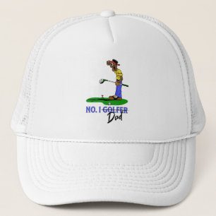 No. 1 Golfer Dad Trucker Hat