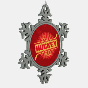 No. 1 Hockey Mum Christmas Tree Decoration