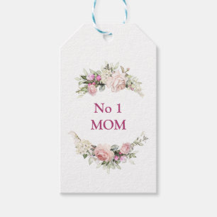 No. 1 Mum Mother's Day quote Gift Tags