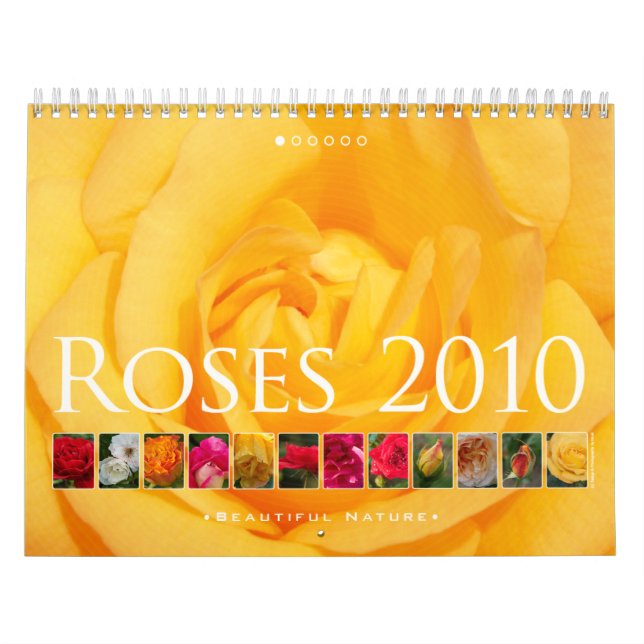 (no. 1) Roses 2010: Beautiful  Nature - Calendar (Cover)