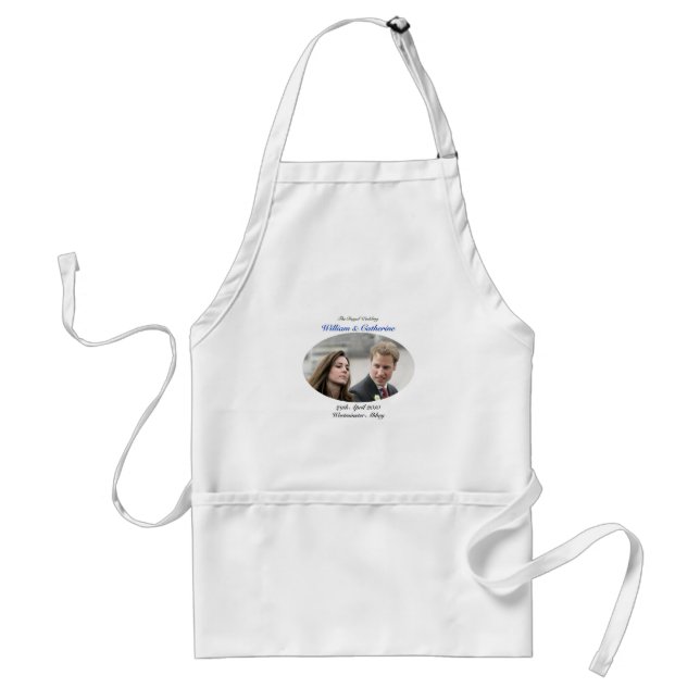 No.1 The Royal Wedding William & Catherine Standard Apron (Front)