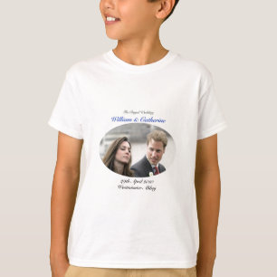 No.1 The Royal Wedding William & Catherine T-Shirt