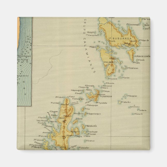 No 24 North Paragua Magnet (Front)