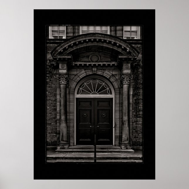 No 27 King's College Circle 1 with Border Poster (Front)