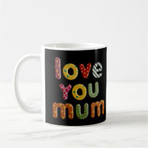 No: 2 - LOVE YOU MUM - Mug from TFDG