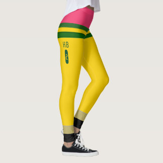 No.2 Pencil Pants/Leggings Dixon Ticonderoga Style Leggings