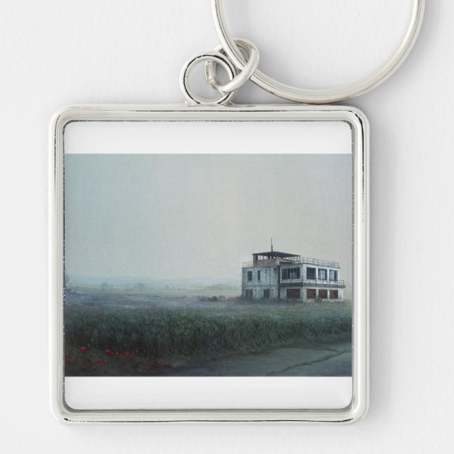 No.3 'After the Battle' by Ron McGill Key Ring (Front)