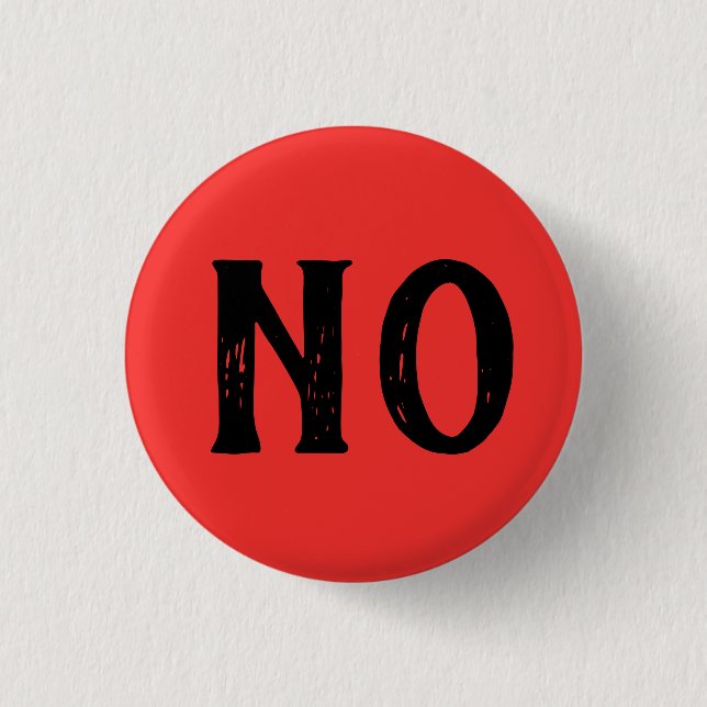 NO 3 CM ROUND BADGE (Front)