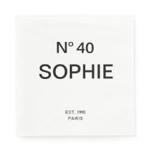 No 40 French Chic 40th Birthday Party