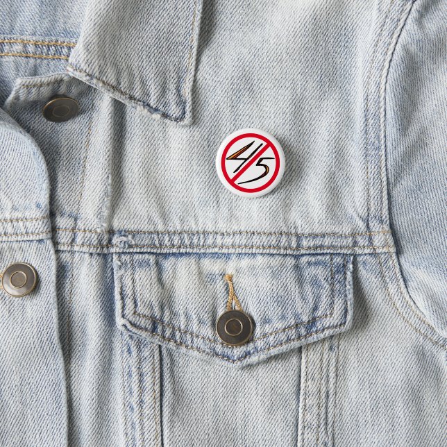 No 45 Round Button (In Situ)